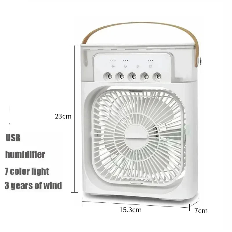 FrostFlow Portable Cooler Fan
