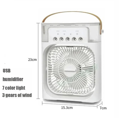 FrostFlow Portable Cooler Fan