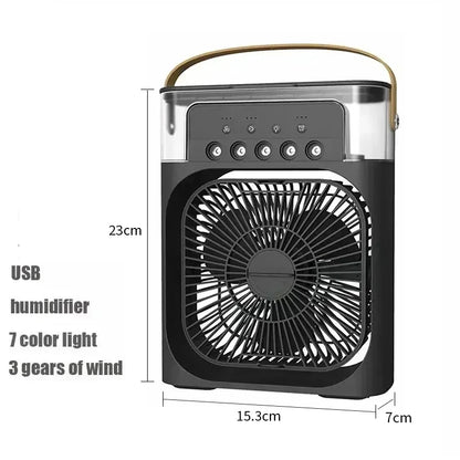 FrostFlow Portable Cooler Fan